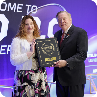 Leadership recognition on a global stage