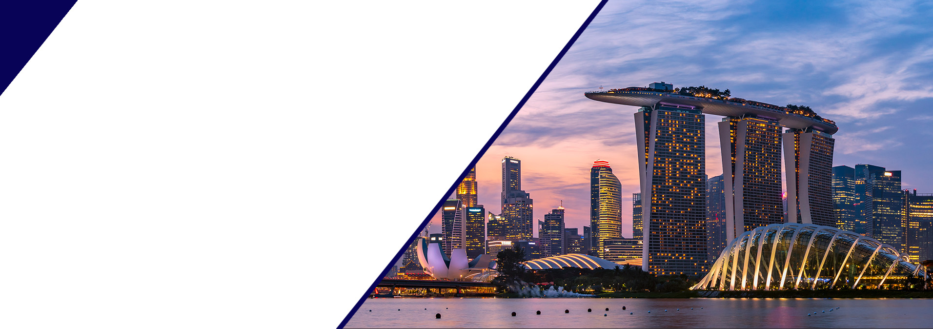 Singapore website banner